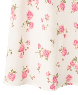 MANGO Women's Floral-Print A-Line Maxi Skirt