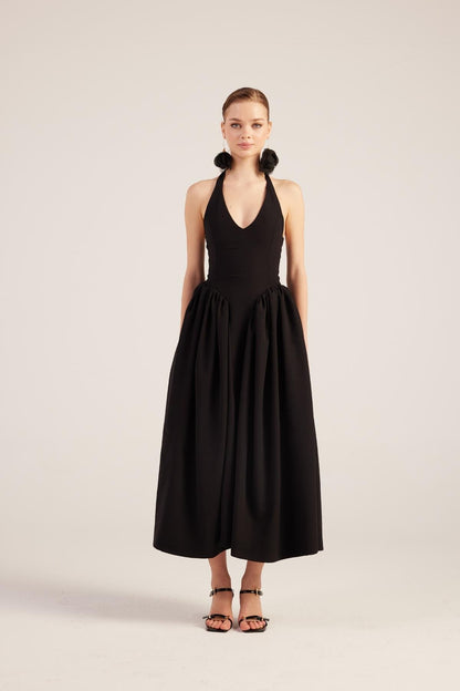 Ophelia Women's Princess Style Off-the-Shoulder Maxi Dress